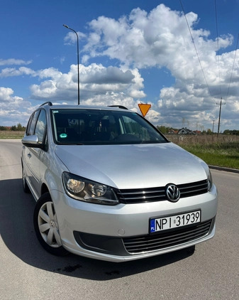 Volkswagen Touran cena 34900 przebieg: 209000, rok produkcji 2012 z Pisz małe 121